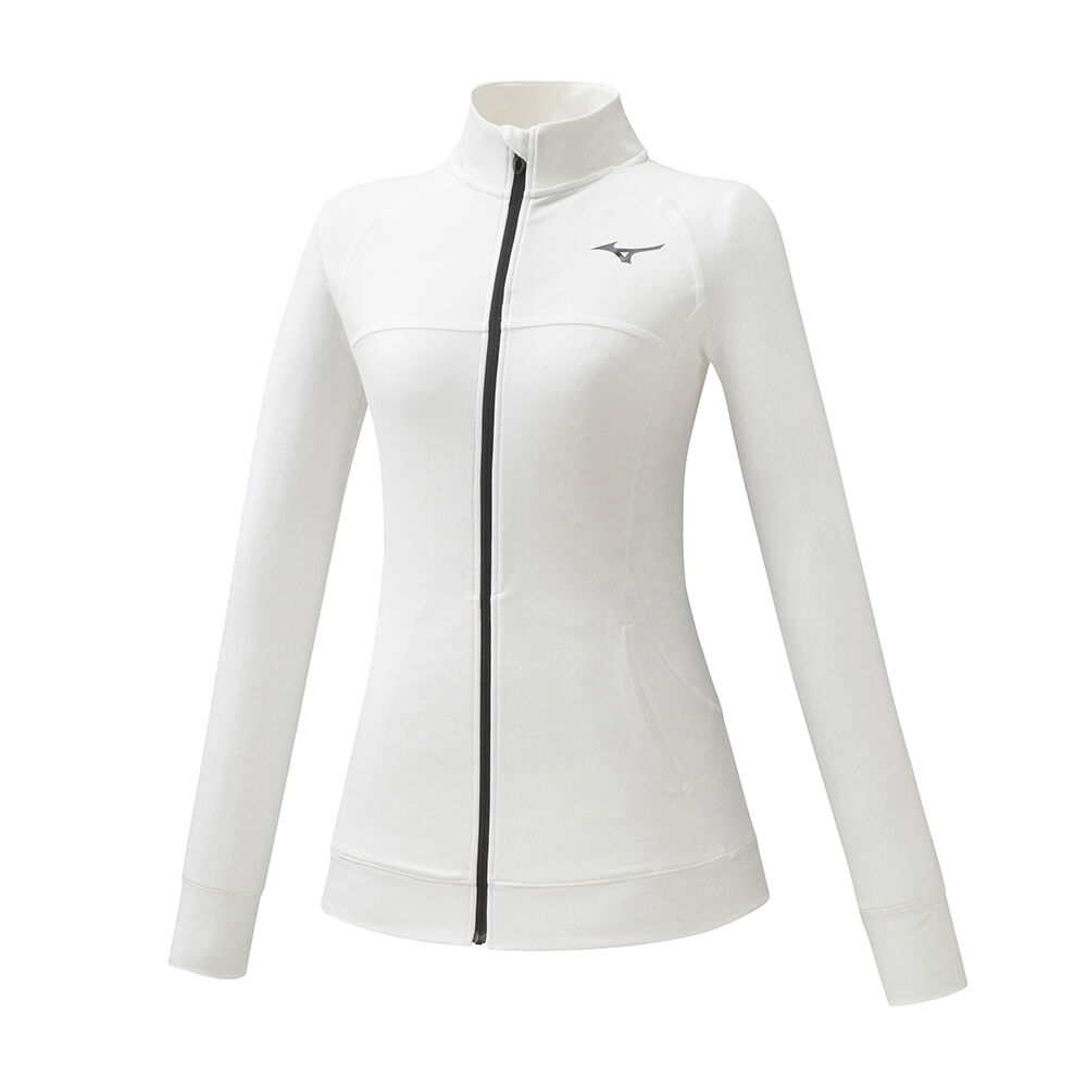 Mizuno Női Jacke Fehér GQB623508